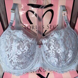 Victoria's Secret Bra Unlined Dream Angels 34DDD Light Blue